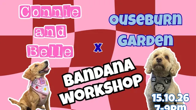 Stitch Your Own Dog Bandana Workshop