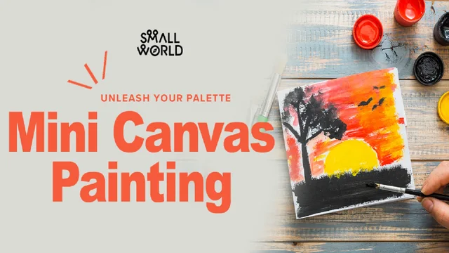 Small World - Mini Canvas Painting