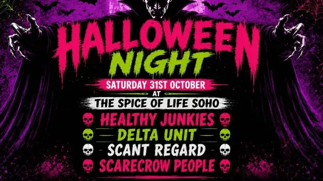Substance at the Spice of Life - A Halloween  Party !!