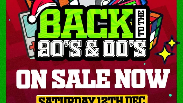 Back to the 90s and 00s