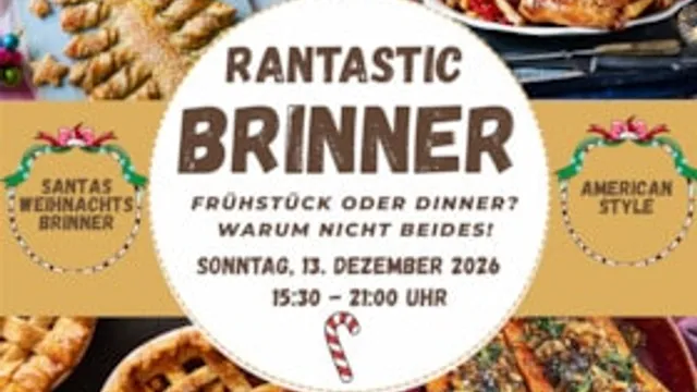 Rantastic Brinner – Breakfast meets Dinner- Santas Winter Brinner im Dezember