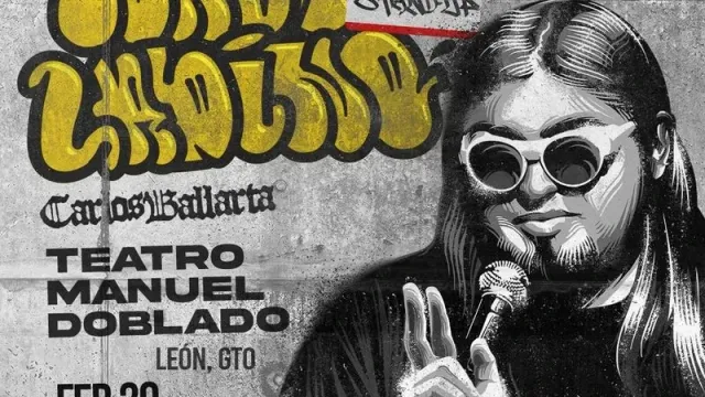 Carlos Ballarta Presenta "Naco Ladino" en León