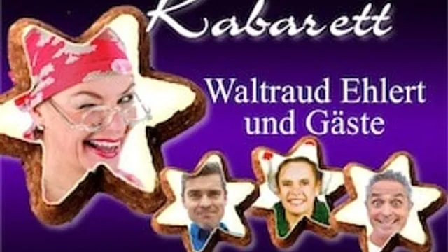 Zimtstern-Kabarett 2026 - Waltraud Ehlert und Gäste: Henning Schmidtke - Roberto Capitoni - Nessi Tausendschön