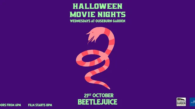 🎃 Halloween Movie Month at Ouseburn Garden - (Beetlejuice)