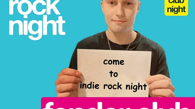 Indie Rock Night ∙ CLUB FENDER (sam fender spesh)