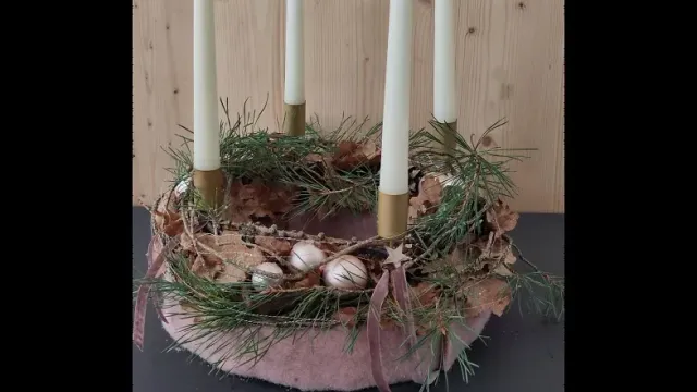 Adventskranz modern
