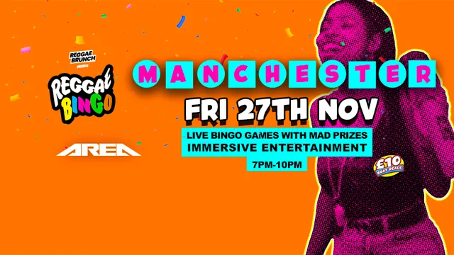 Reggae Bingo - Manchester - Fri 27th Nov