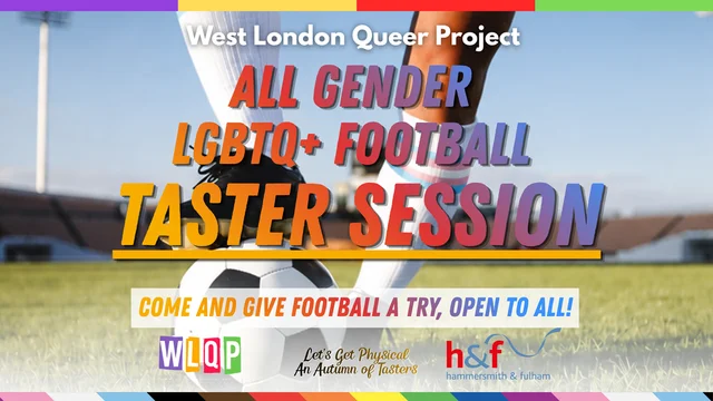 All Gender LGBTQ+ Football Taster Sessions