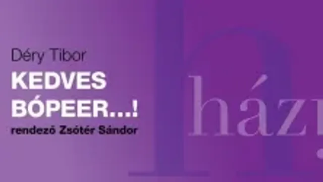 Kedves bópeer...!
