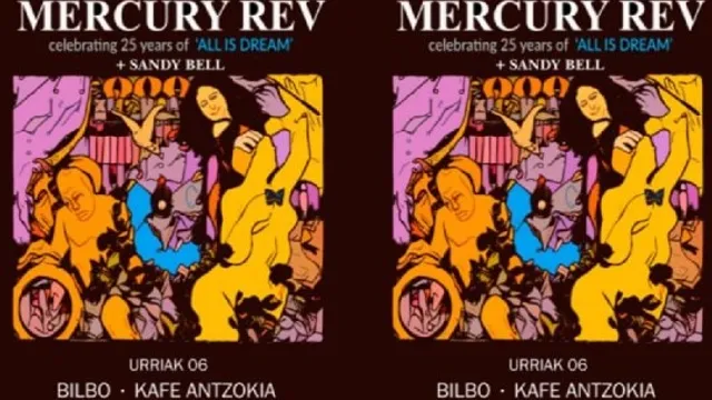 MERCURY REV "Celebrating 25 years of All Is Dream" + SANDY BELL