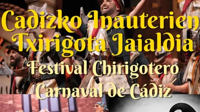 Festival de Chirigotas de Cádiz 2026 en Hondarribia
