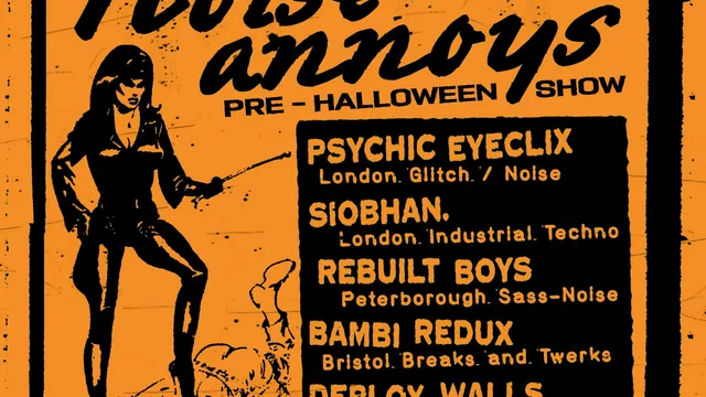 TRANSGRESSION PRESENTS: Noise Annoys 2