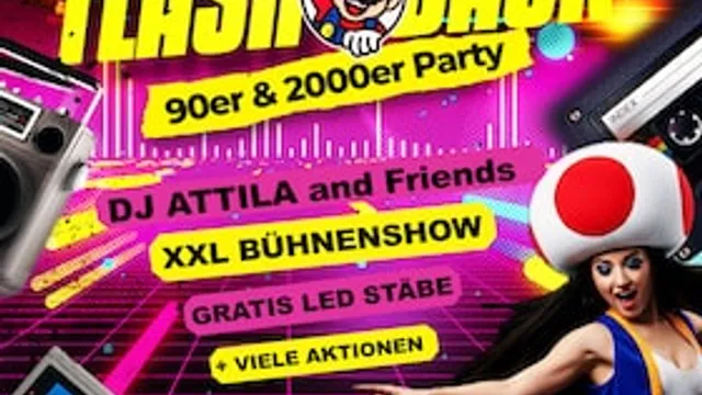 Flashback Party · mit DJ Attila