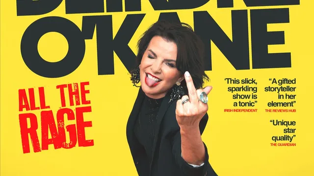 Deirdre O'Kane new show ALL THE RAGE in Clonmel