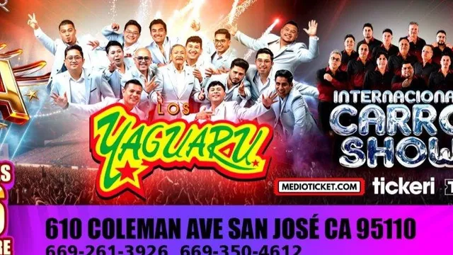 LOS YAGUARU, INTERNACIONAL CARRO SHOW & MAS
