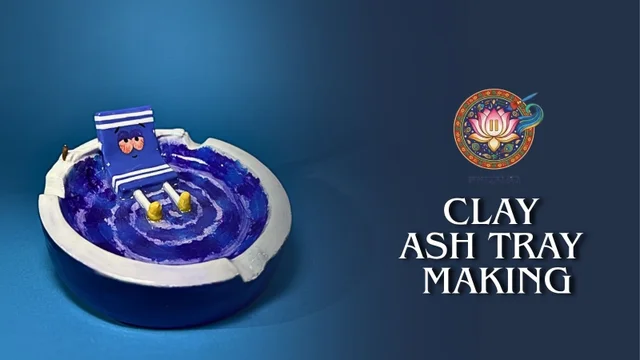 Clay Ash Tray Making | Kalaantara