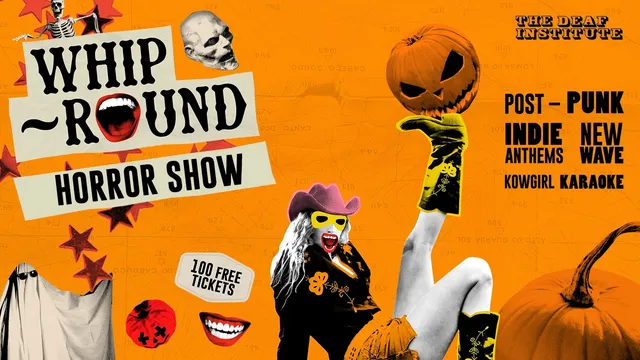 Whip-Round HALLOWEEN HORRORSHOW👻 HALLOWEEN SPECIAL | THURSDAYS AT DEAF | INDIE CLASSICS, POST-PUNK, NEW WAVE + MORE