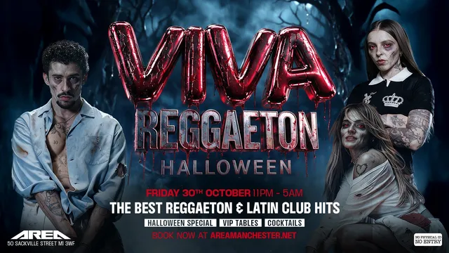 VIVA Reggaeton Manchester - Halloween