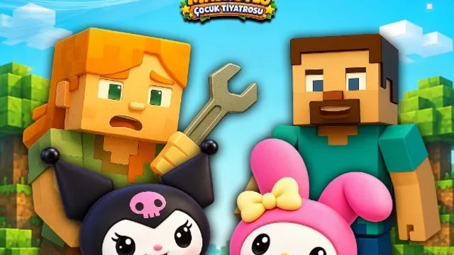 Minecraft ve Kuromi "Büyük Macera"