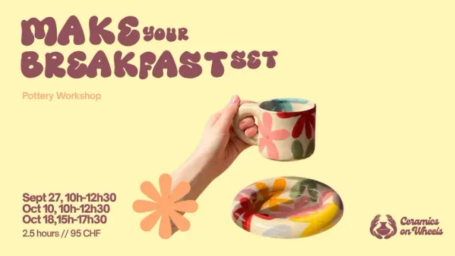 Make Your Breakfast Set - Pottery Workshop