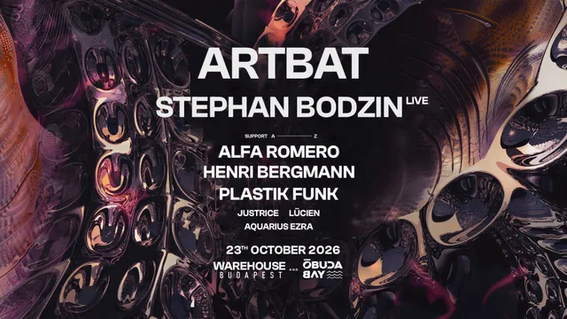 Warehouse Budapest Opening with Artbat x Stephan Bodzin (live)