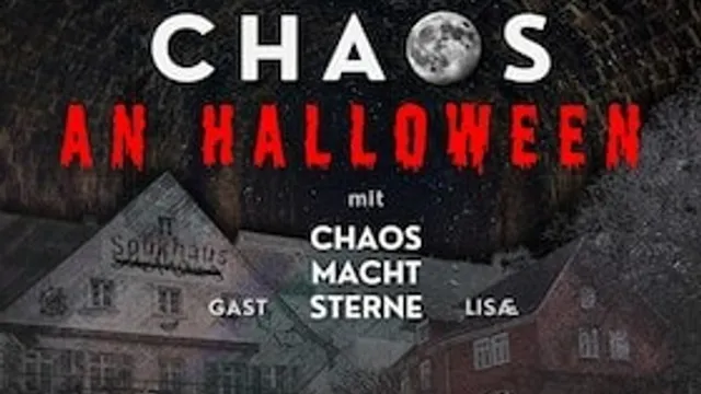 CHAOS an Halloween - CHAOS MACHT STERNE x Sudhaus
