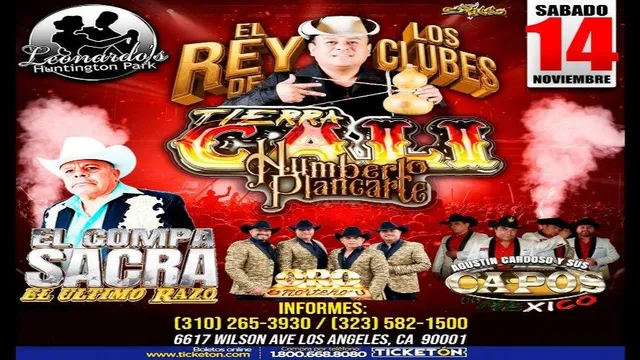 TIERRA CALI, EL COMPA SACRA Y MAS