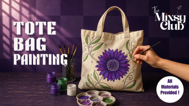 Tote Bag Painting - The Mixsy Club