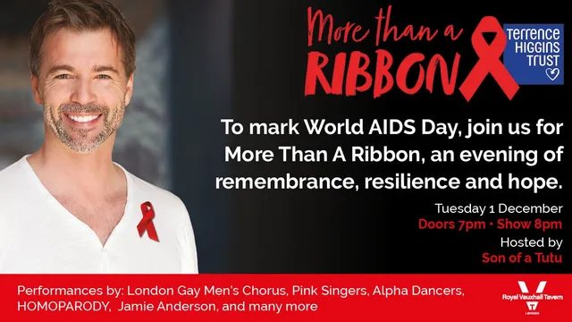 More Than A Ribbon: World AIDS Day supporting Terrence Higgins Trust