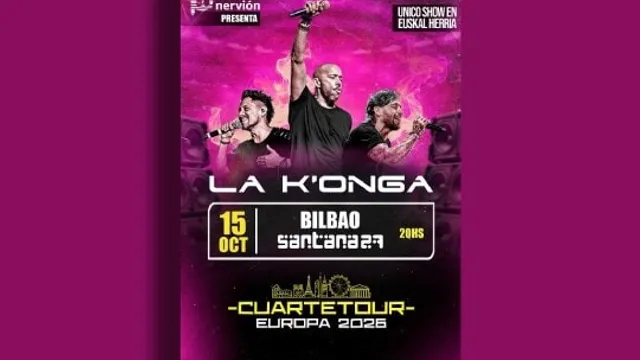 LA K'ONGA: "Cuartetour Europa 2026"