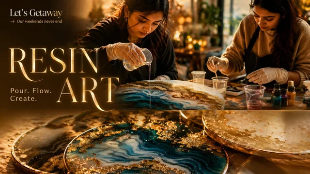 Resin Art Workshop in Whitefield