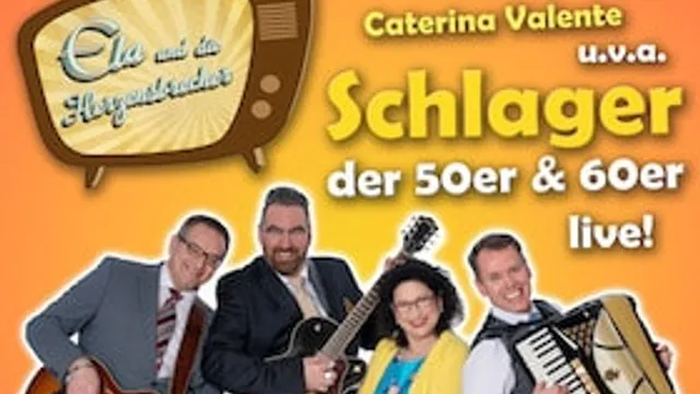 Ela und die Herzensbrecher - Die Schlagerband der 50er und 60er Jahre