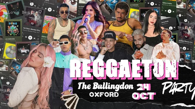 Reggaeton Party (Oxford) October 2026