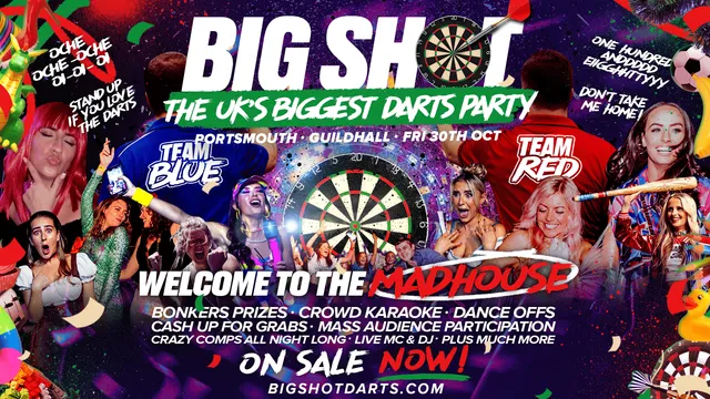 Darts Party Freshers Special -  INCLUDES ENTRY TO ASTORIA AFTER PARTY