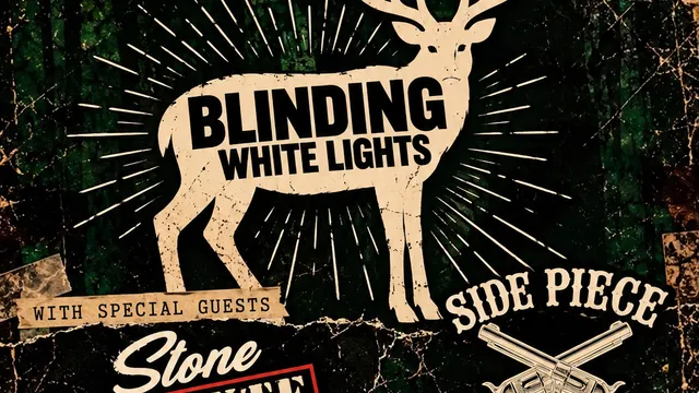 Blinding White Lights + Stone Tribute Pilots + Side Piece