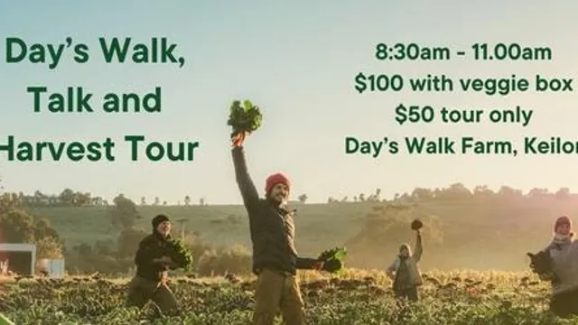 Day's Walk, Talk and Harvest Tour (October 25th)