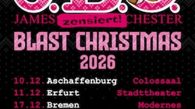 J.B.O. - Blast Christmas 2026