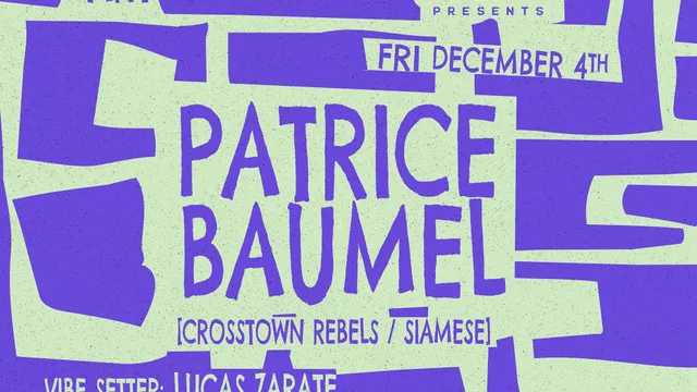 Do Not Sit on Art Week: Patrice Baumel