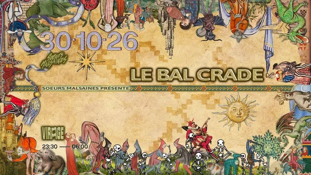 Soeurs Malsaines Présentent: Le Bal Crade