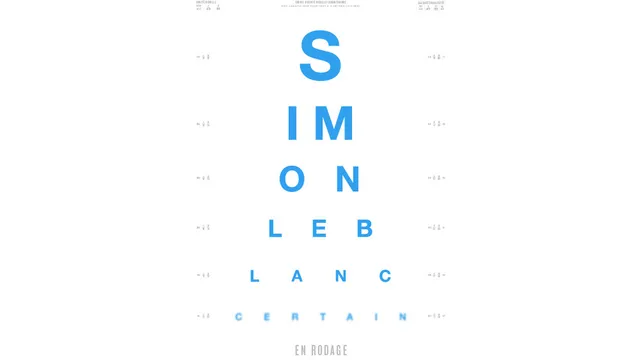 SIMON LEBLANC - rodage