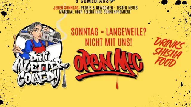 Dini Muetter Comedy - Open Mic