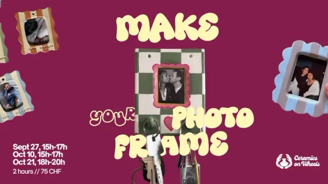 Make Your Photo Frame - Pottery Workshop