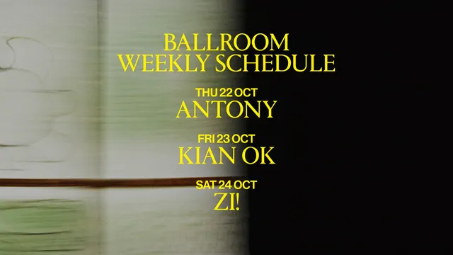 Ballroom at Palais: Antony