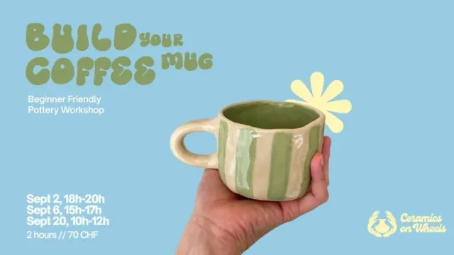 Build Your Coffee Mug - Pottery Workshop