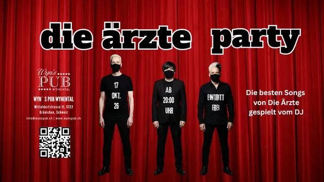 Die Ärzte Party im Wyns Pub Wynental