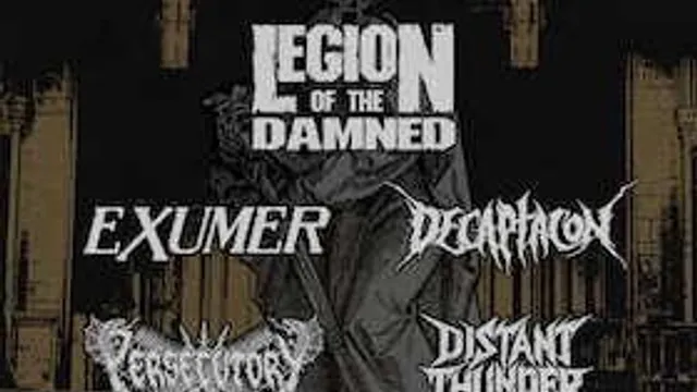 ENDZEIT FESTIVAL 2027 - Legion Of The Damned / Exumer / Decaptacon / Persecutory / Distant Thunder