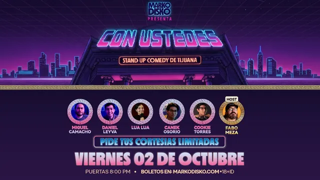 Con Ustedes!