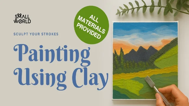 Painting using Clay