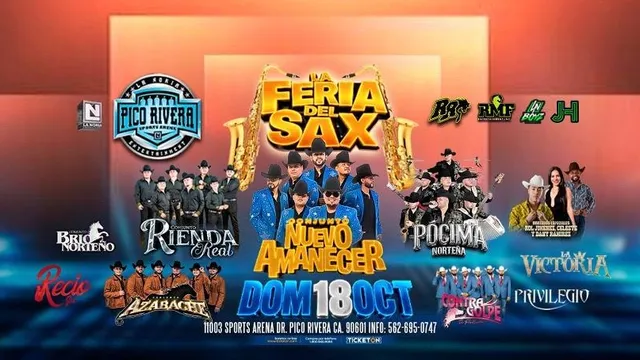 La Feria Del Sax: Conjunto Nuevo Amanecer y Muchos Mas