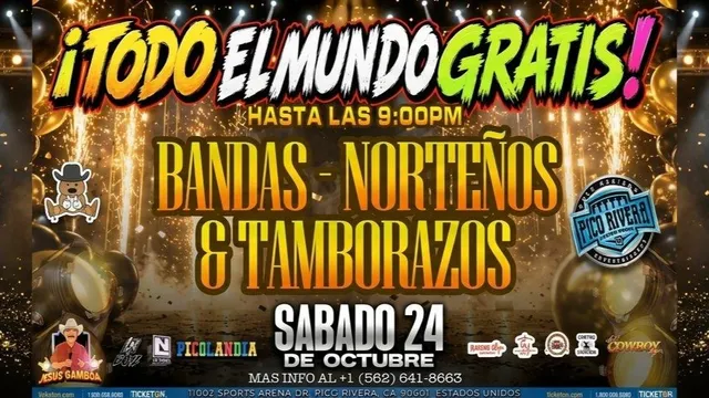BANDAS, NORTEÑOS & TAMBORAZOS